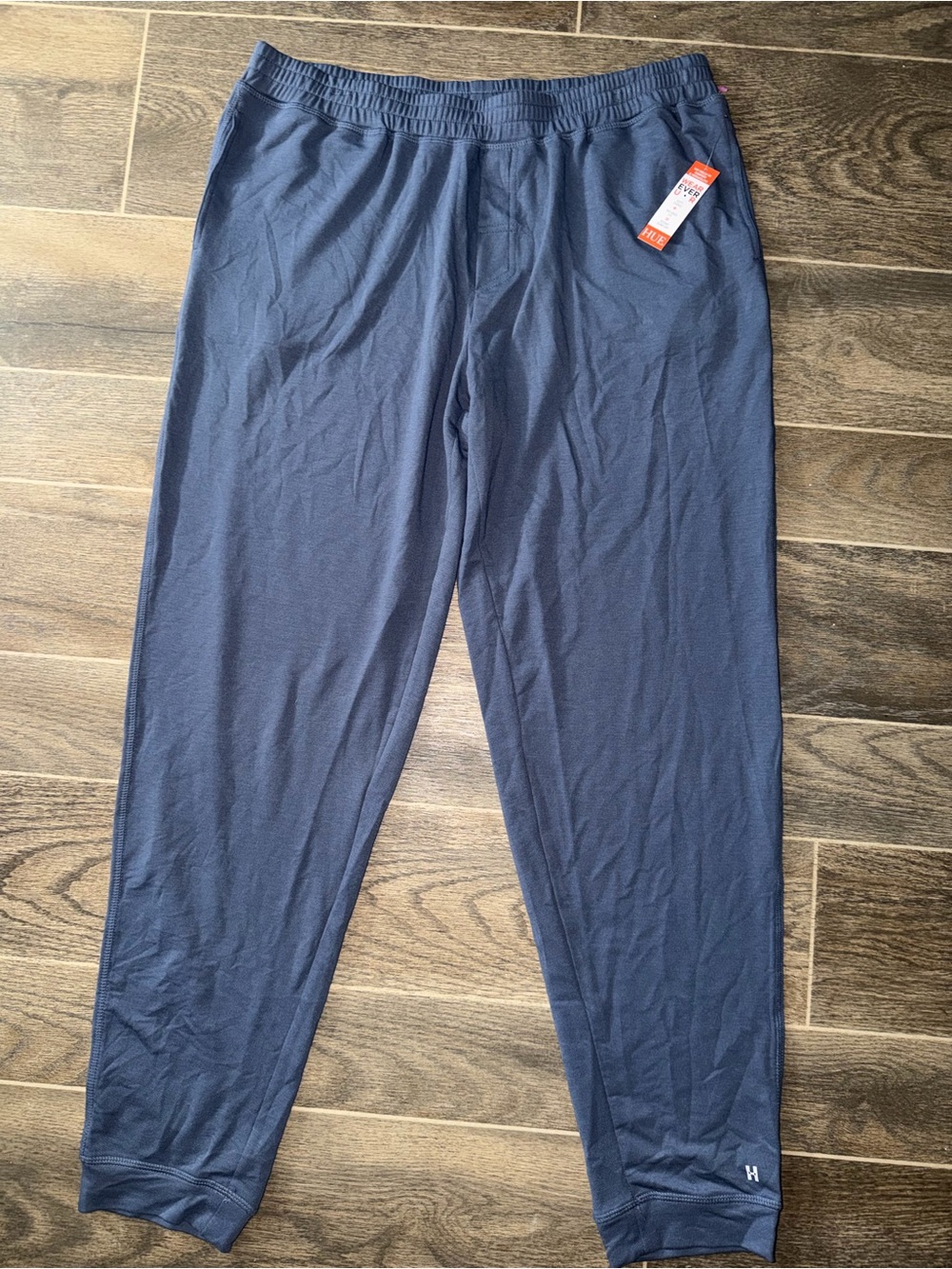 HUE Navy Blue Jogger Sweatpants
